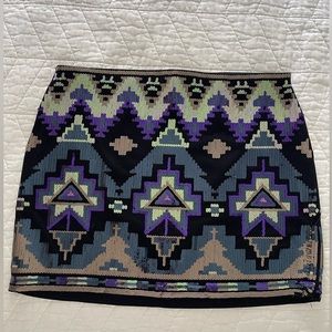 Express Sequin Skirt